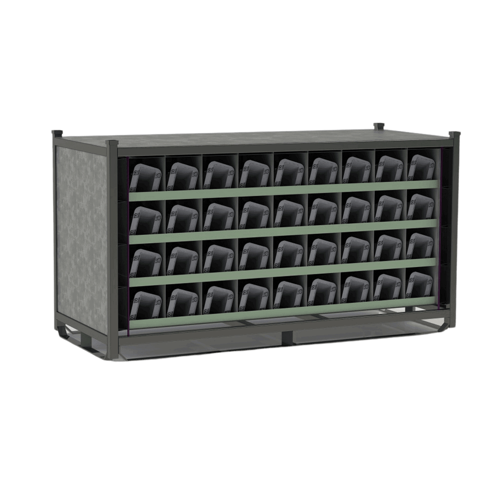 UK Stillage Manufacturer Duct Feed Stillage