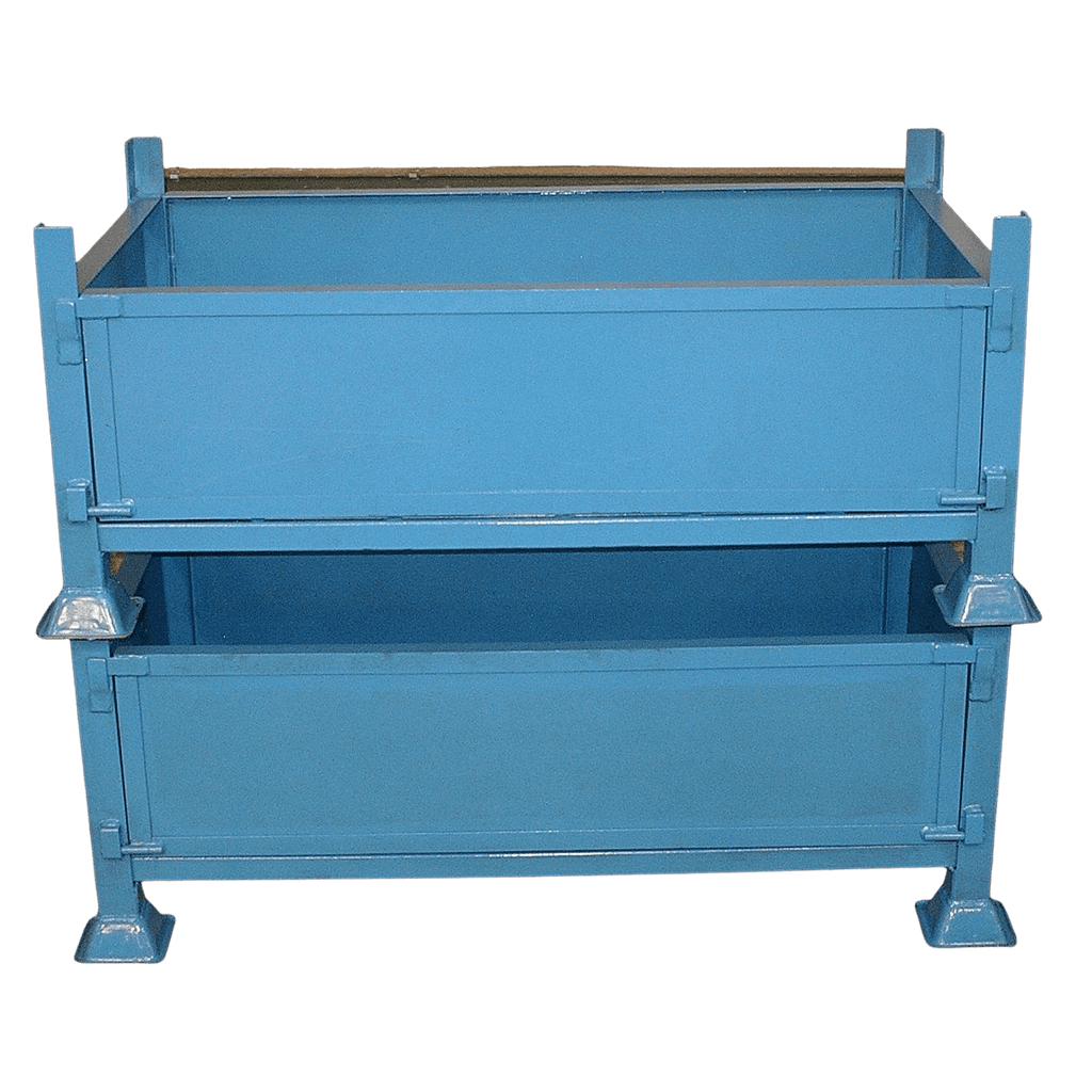 UK Stillage Manufacturer Industrial Waste Recycling Bins Blue