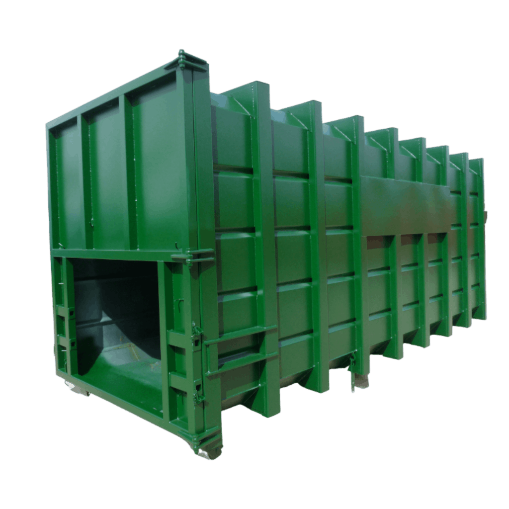 Swaged-Sided-Compaction-Container