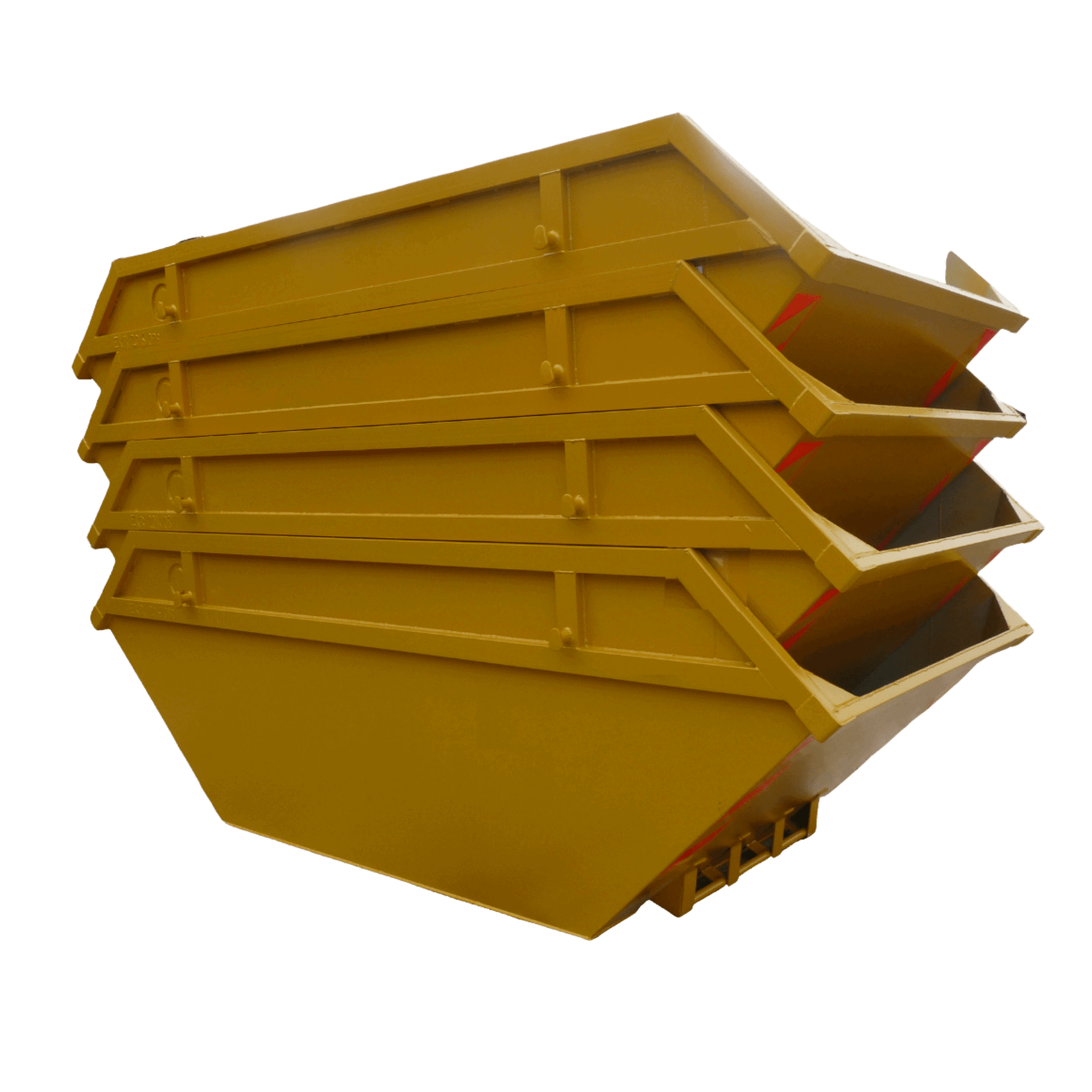 UK Skip Manufacturer Waste Management Interstacked 8 Yd Open Builders Skip