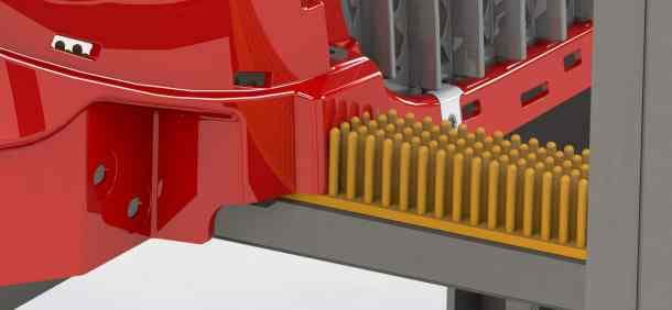 Rubber Brush Dunnage