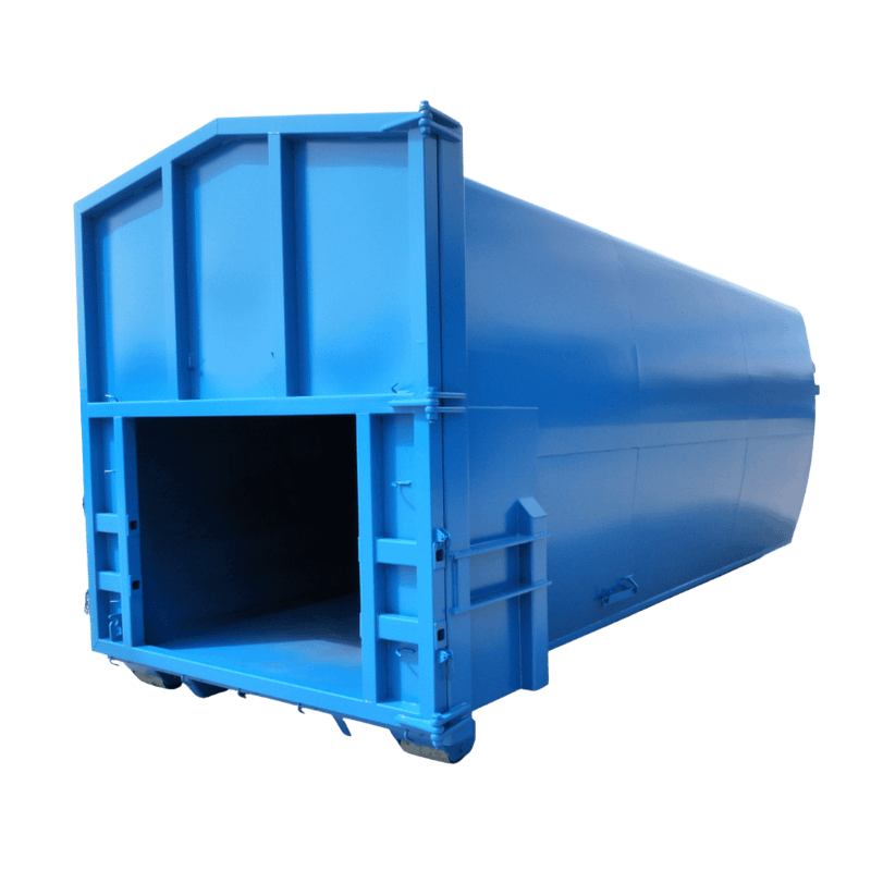 UK Roll On Roll Off (RORO) Smooth Compaction Hooklift (HLC) Container Manufacturer Waste Management